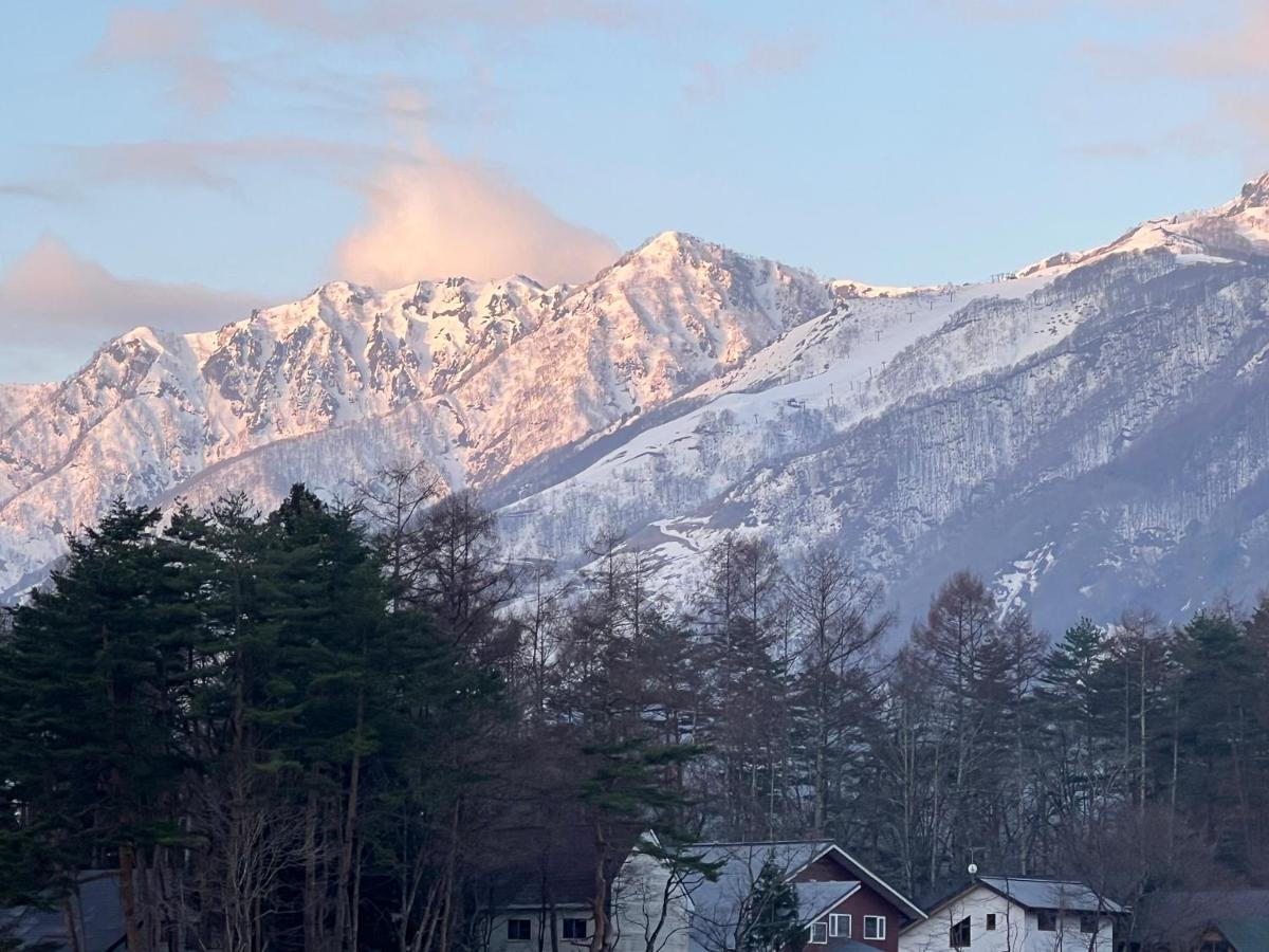 Chalet And Mountain